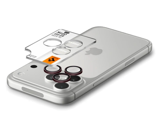 Spigen Glass tR EZ Fit Optik Pro 2 Pack do iPhone 18 Pro Max/18 Pro - 1586434 - zdjęcie 3